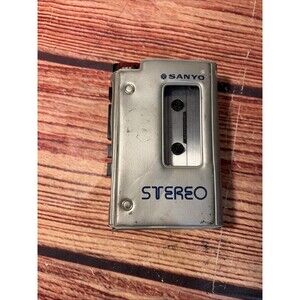 Vintage Sanyo M4440 Cassette Walkman Tape Player Parts/ Repair - No Power